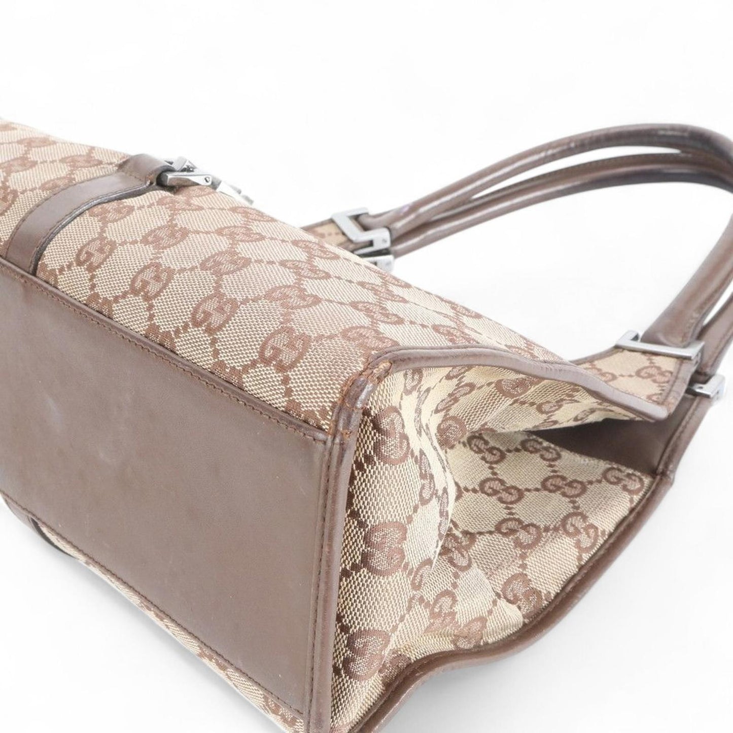 Gucci - Brown GG Canvas Shoulder Bag