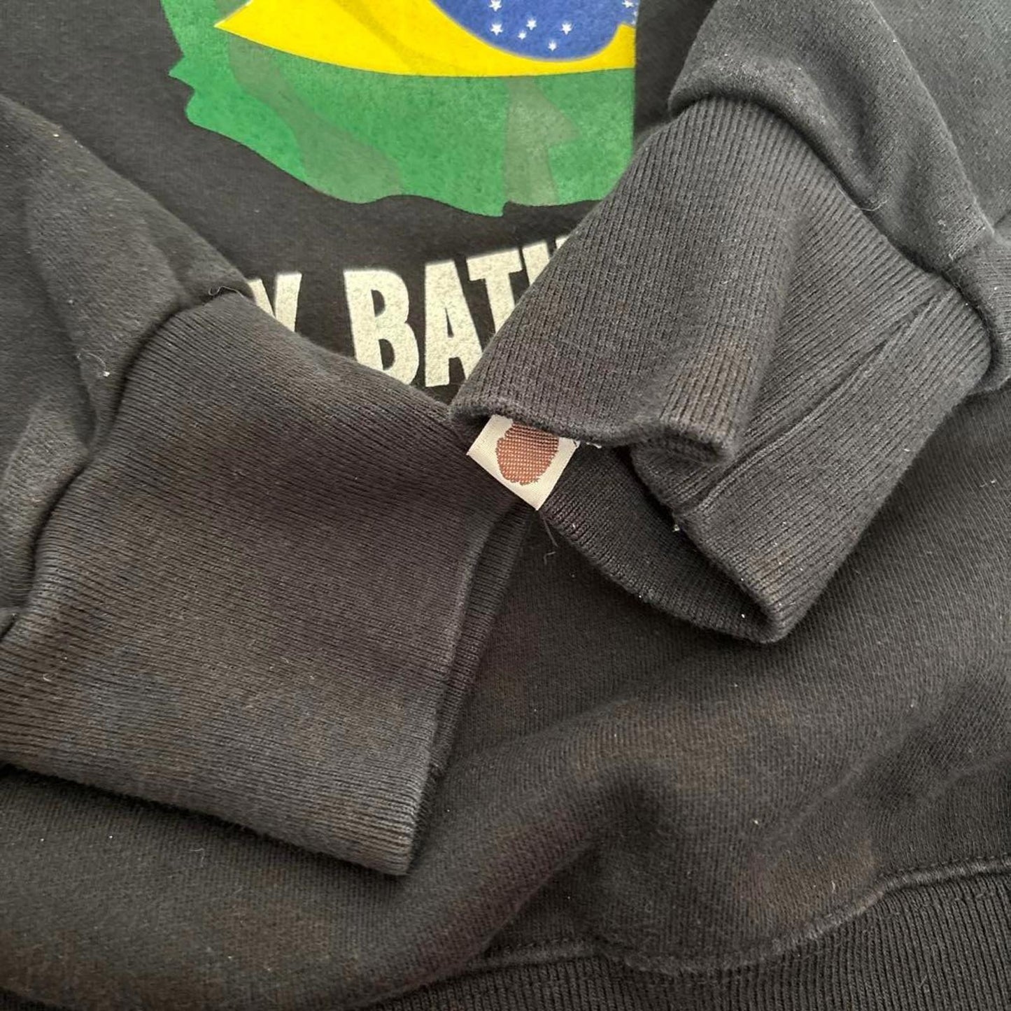 A Bathing Ape (BAPE) - M Bapehead Brazil Sweater Black