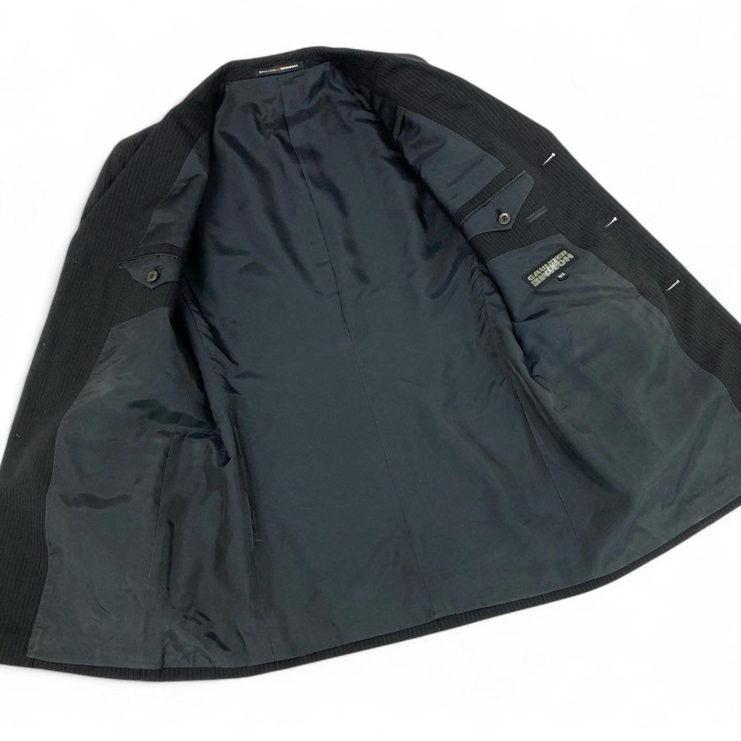 Jean Paul Gaultier - Black Pinstripe Two-Piece Suit Size