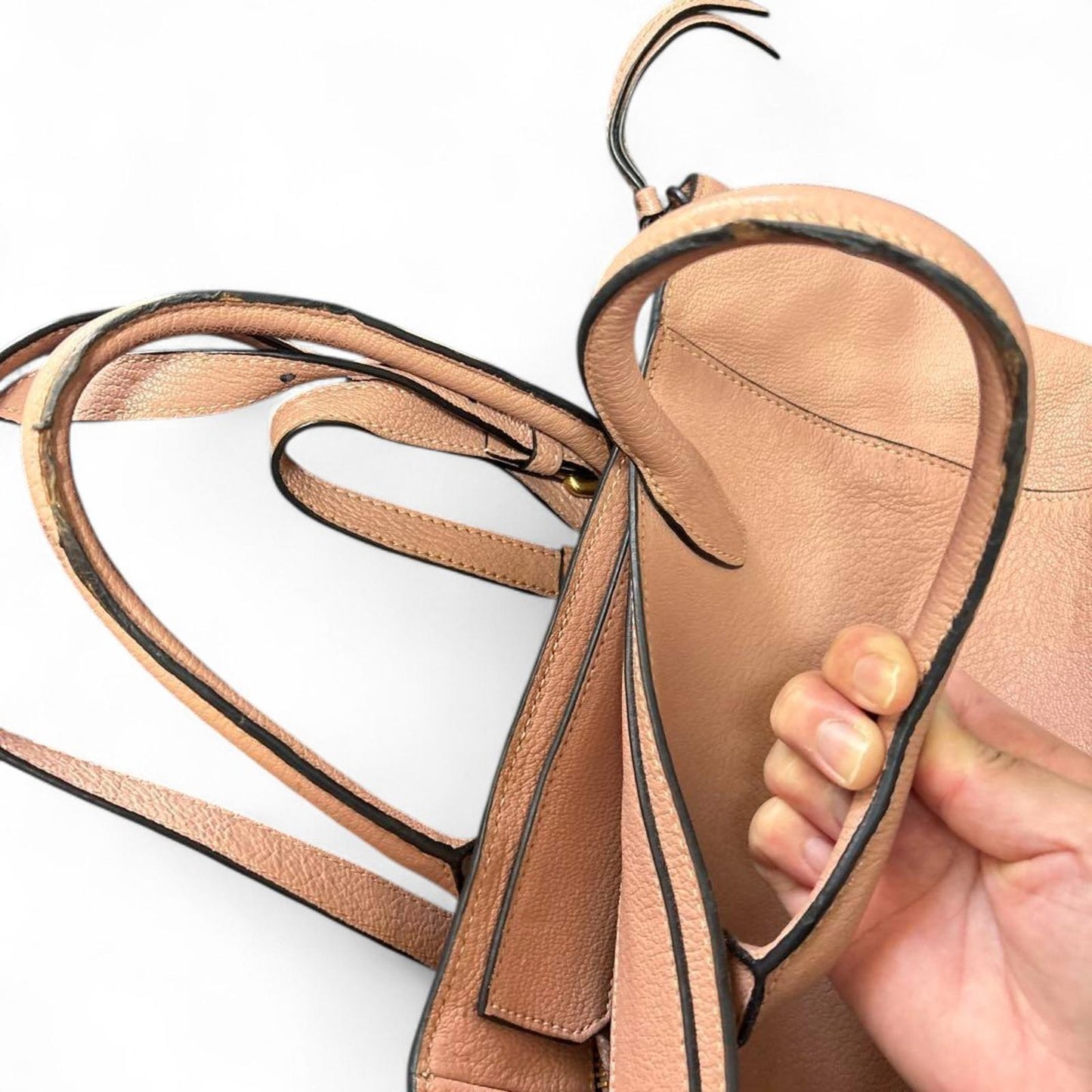 Miu Miu - Leather Tote Handbag Pink