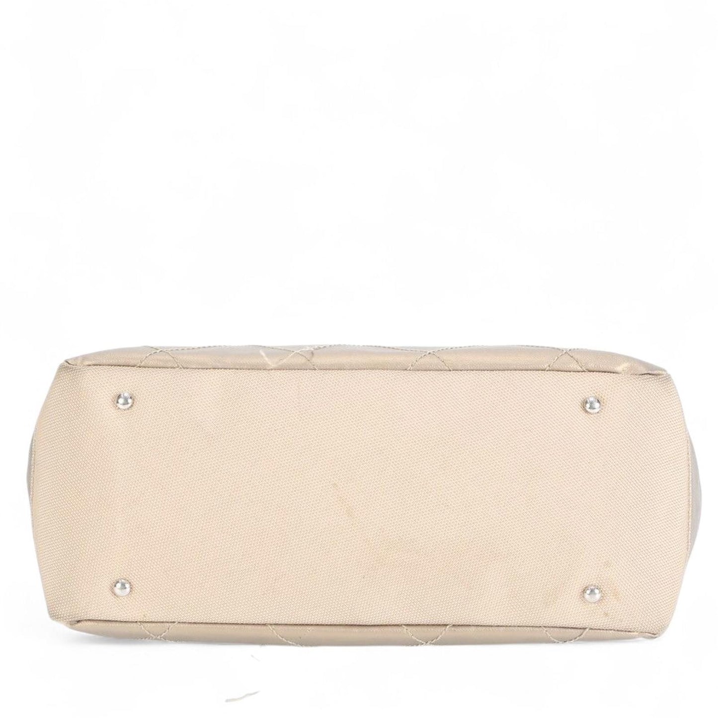 Fendi - Women's Beige Shoulder Bag with Leather Strap