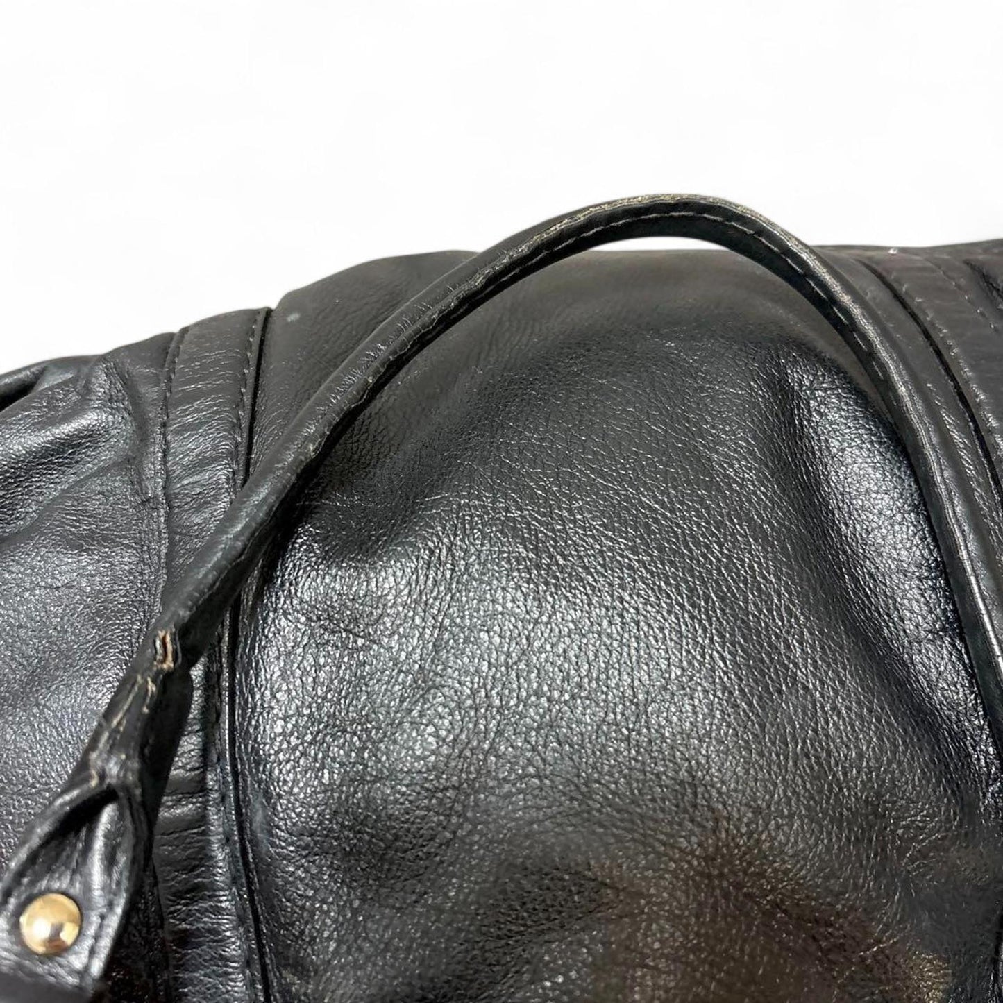 Prada - Black Leather Shoulder Bag
