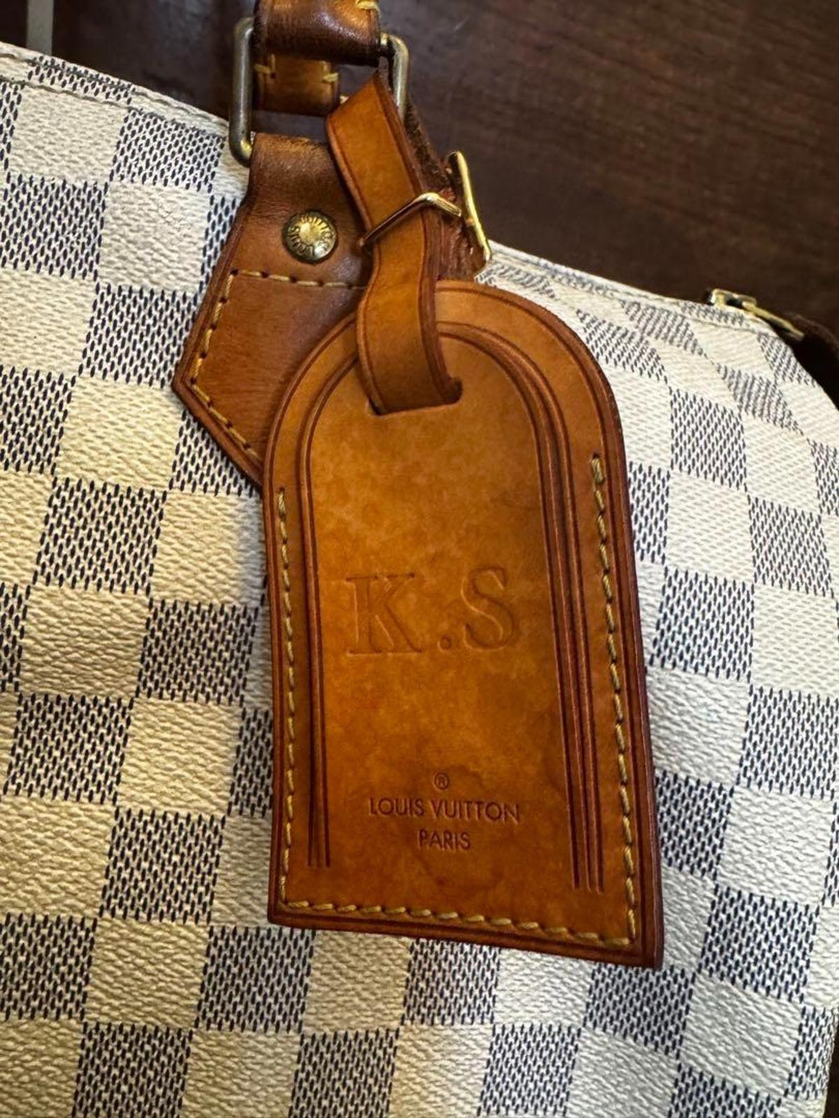 Louis Vuitton - Damier Azur Speedy 30 Handbag