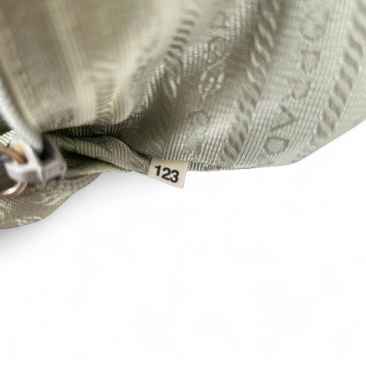 Prada - Shoulder Bag Light Grey Nylon