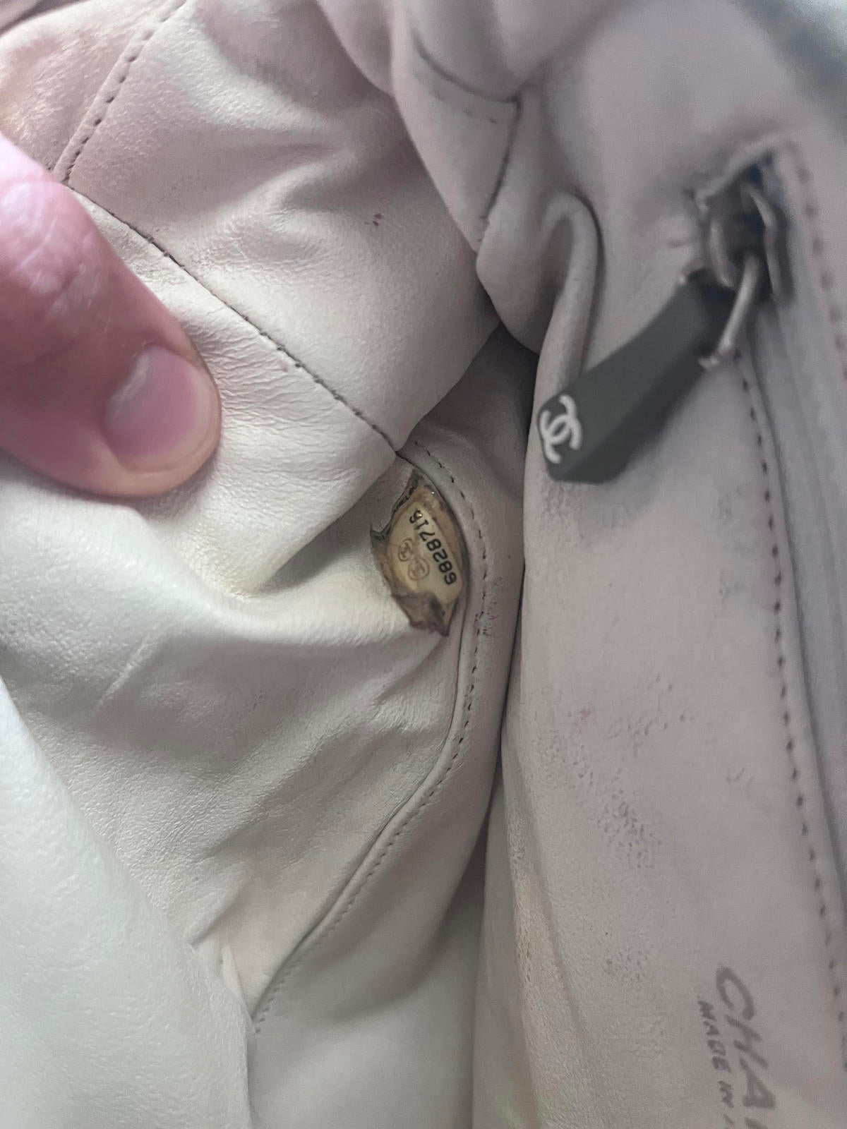 Chanel - Quilted Leather Handbag Boston CC