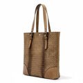 Bottega Veneta - Woven Leather Tote Bag Brown