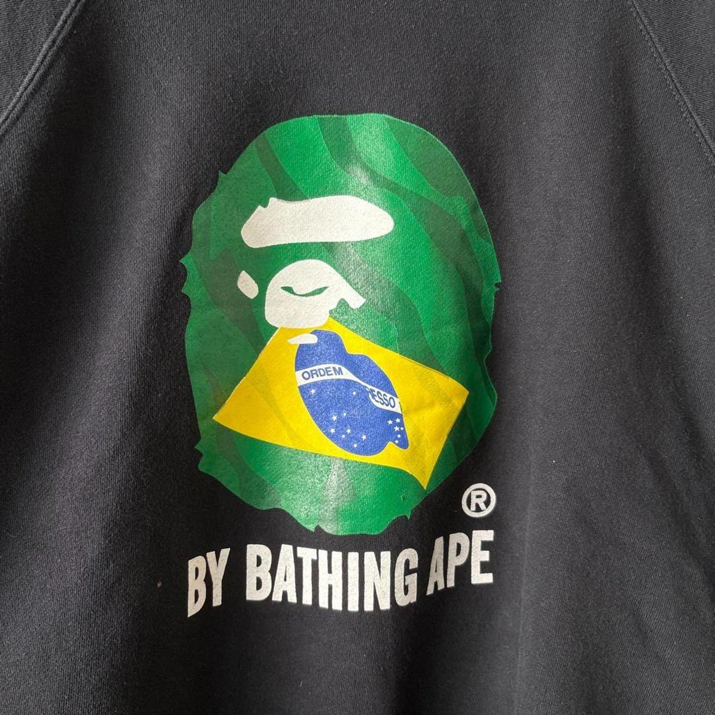 A Bathing Ape (BAPE) - M Bapehead Brazil Sweater Black