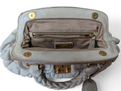 Miu Miu - Matelasse White Handbag Vintage