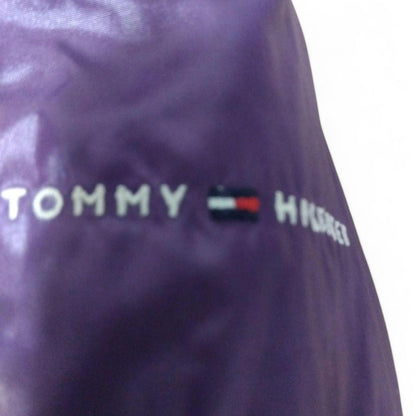 Tommy Hilfiger - Purple Puffer Jacket with Faux Fur Hood