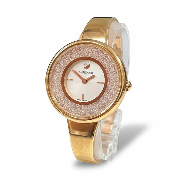 Swarovski - Women's Crystal-Embellished Gold Tone Watch