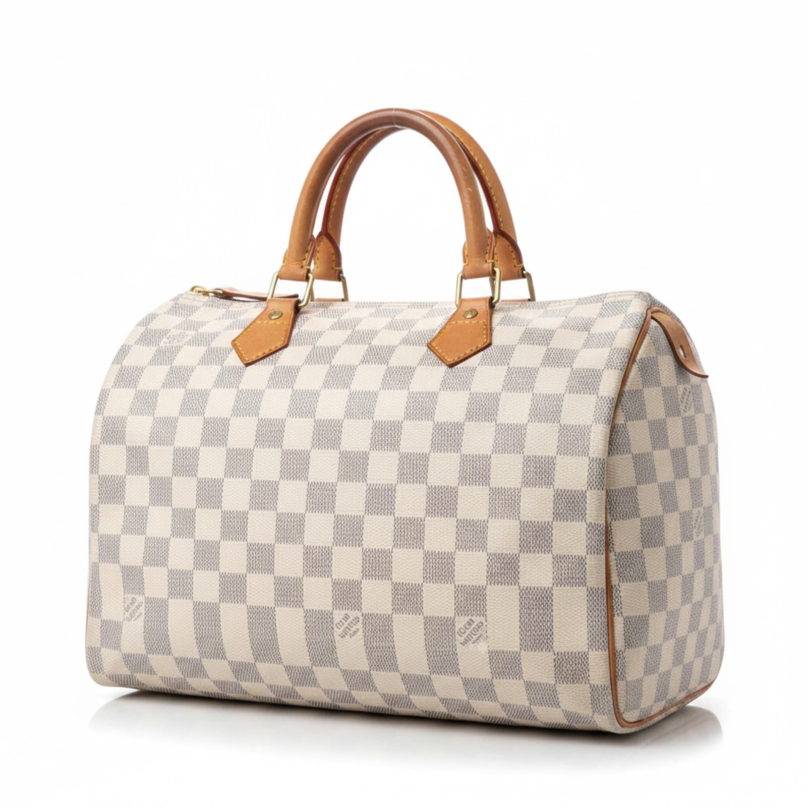 Louis Vuitton - Speedy 30 Damier Azur Canvas Satchel Bag