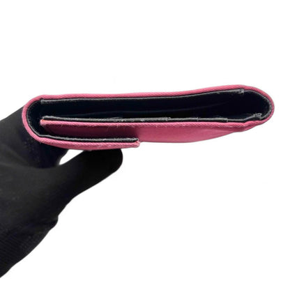 Prada - Pink Women's Wallet Triangle Logo