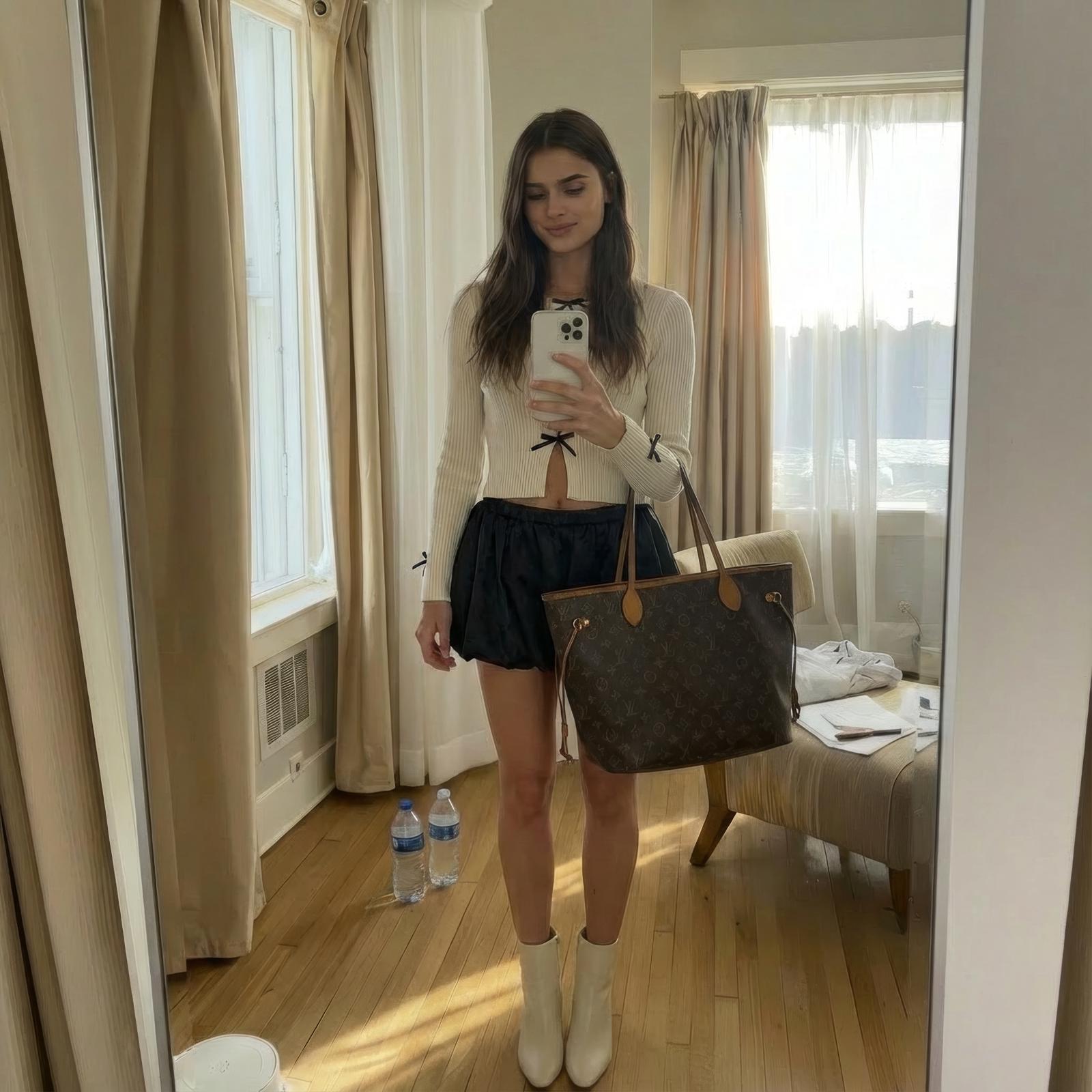 Louis Vuitton - Monogram Canvas Neverfull MM Tote Bag