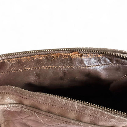 Chanel - Quilted Leather Crossbody Bag with Tassel