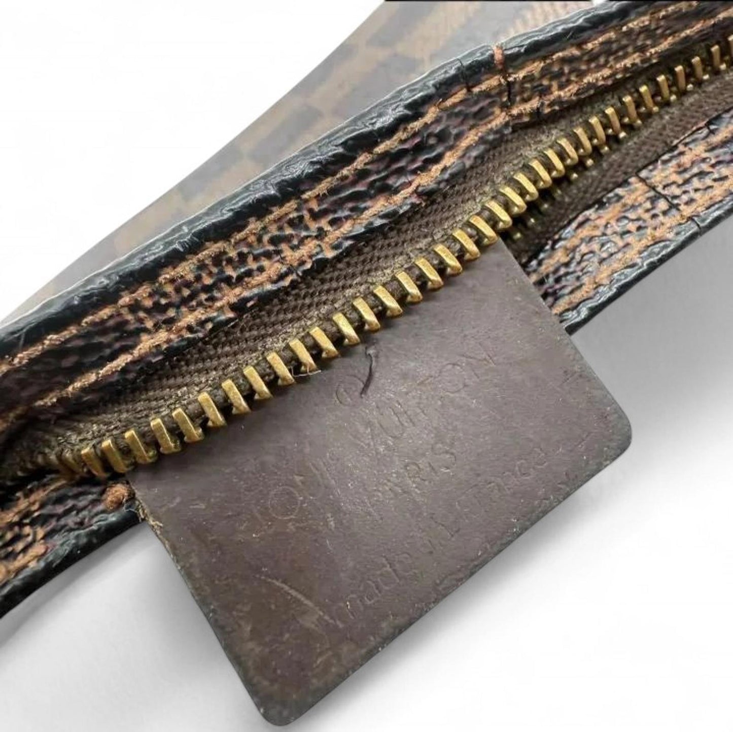 Louis Vuitton - Brown Damier Ebene Canvas Shoulder Bag