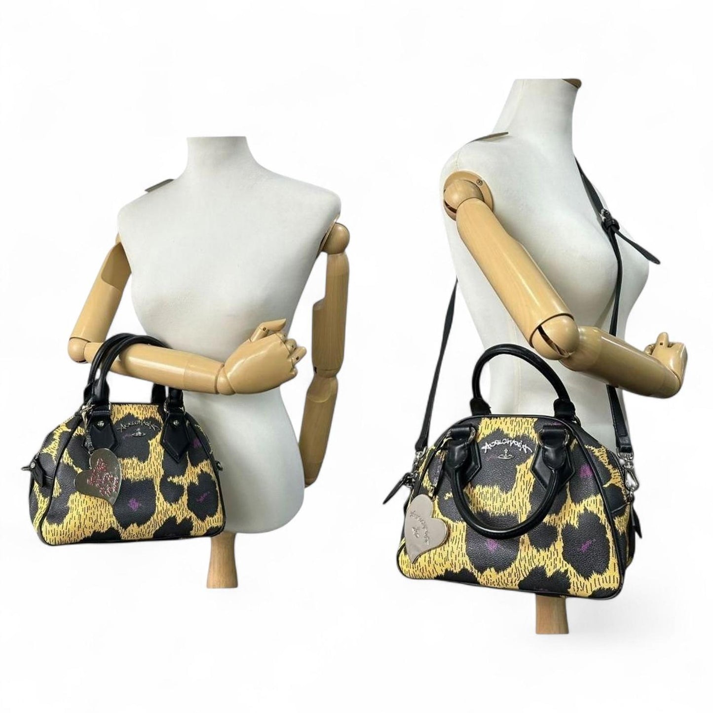 Vivienne Westwood - Leopard Print Satchel Bag