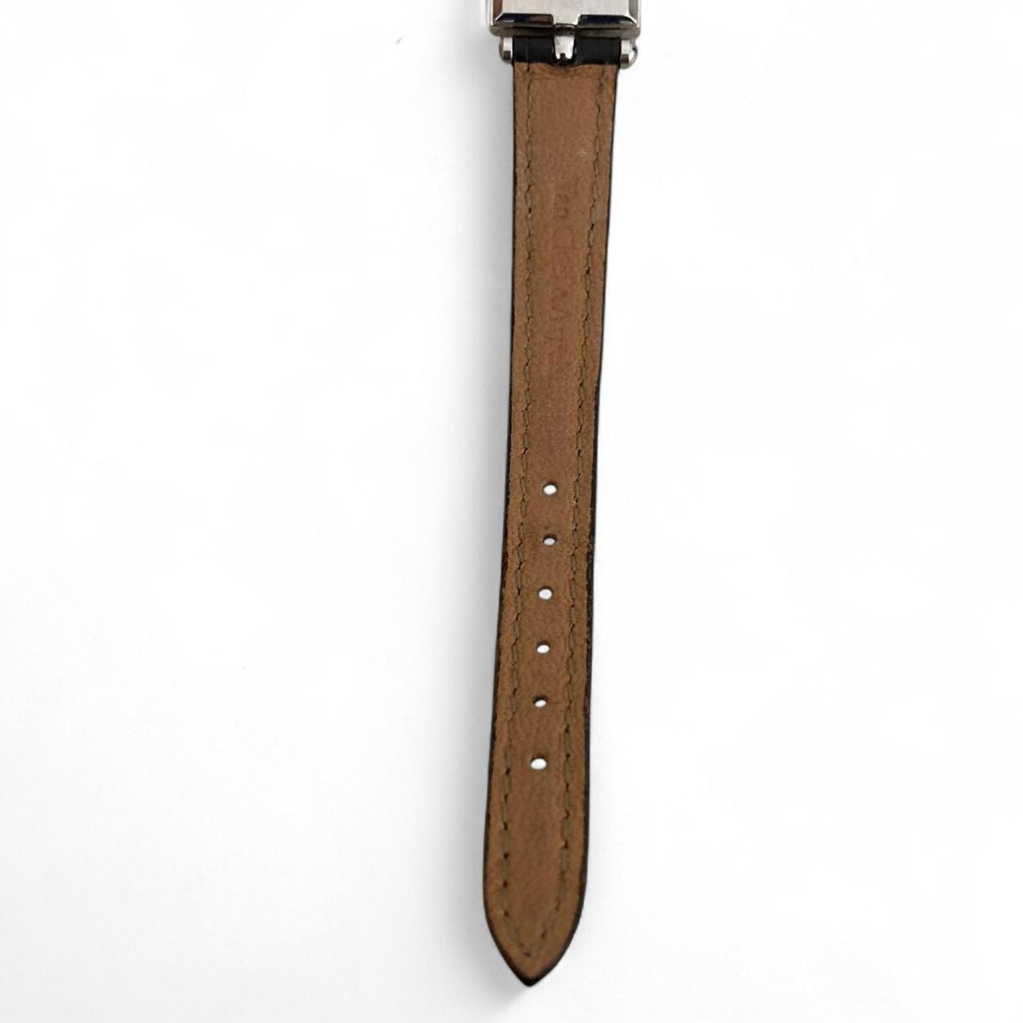 Van Cleef & Arpels - Classic Square Dial Wristwatch Croco