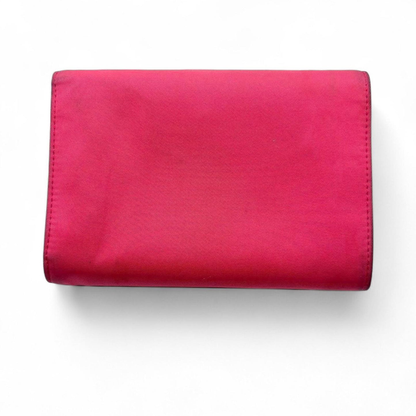 Prada - Pink Women's Wallet Triangle Logo