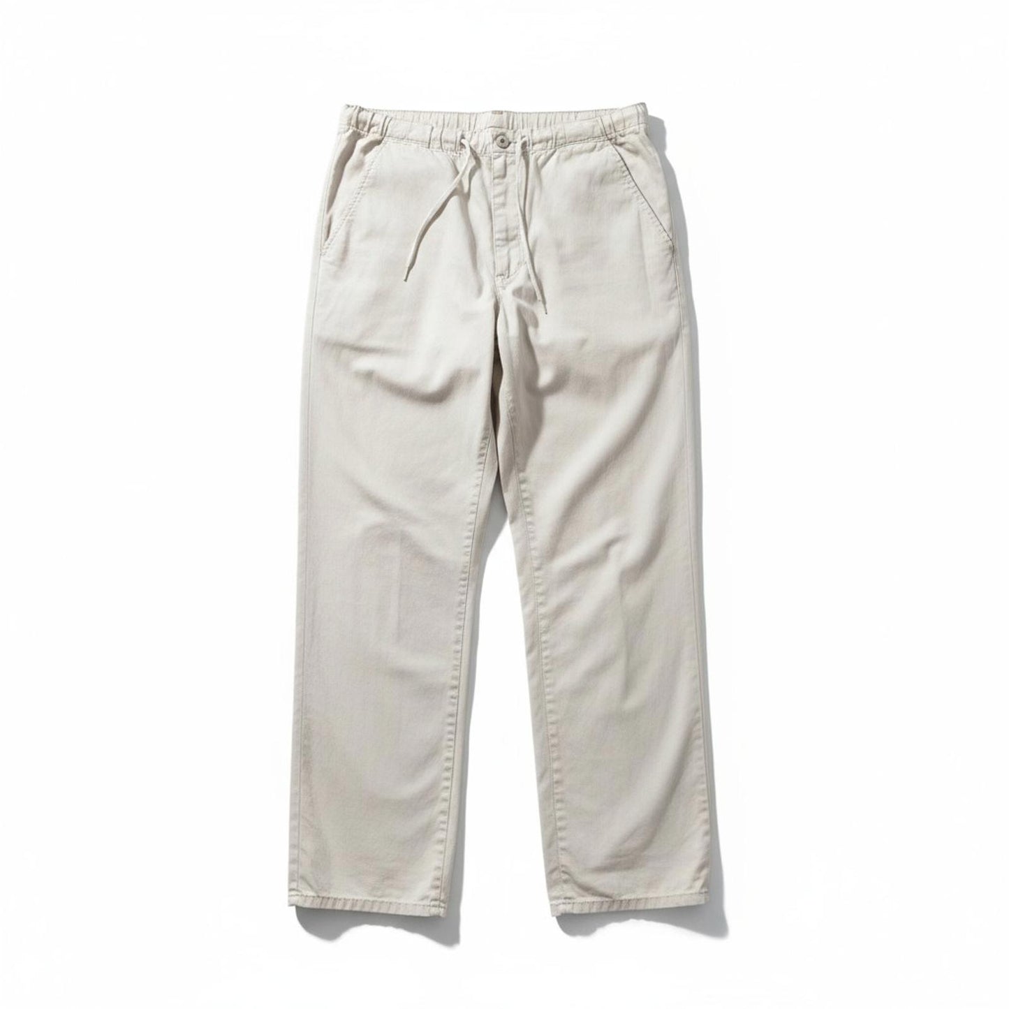 Helmut Lang - Men's Casual Pants Beige Cotton Relaxed Fit