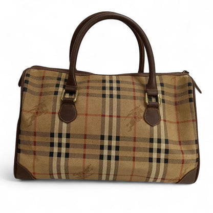 Burberry - Vintage Nova Check Boston Bag