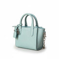 Zadig & Voltaire - Light Blue Leather Mini Handbag with Padl