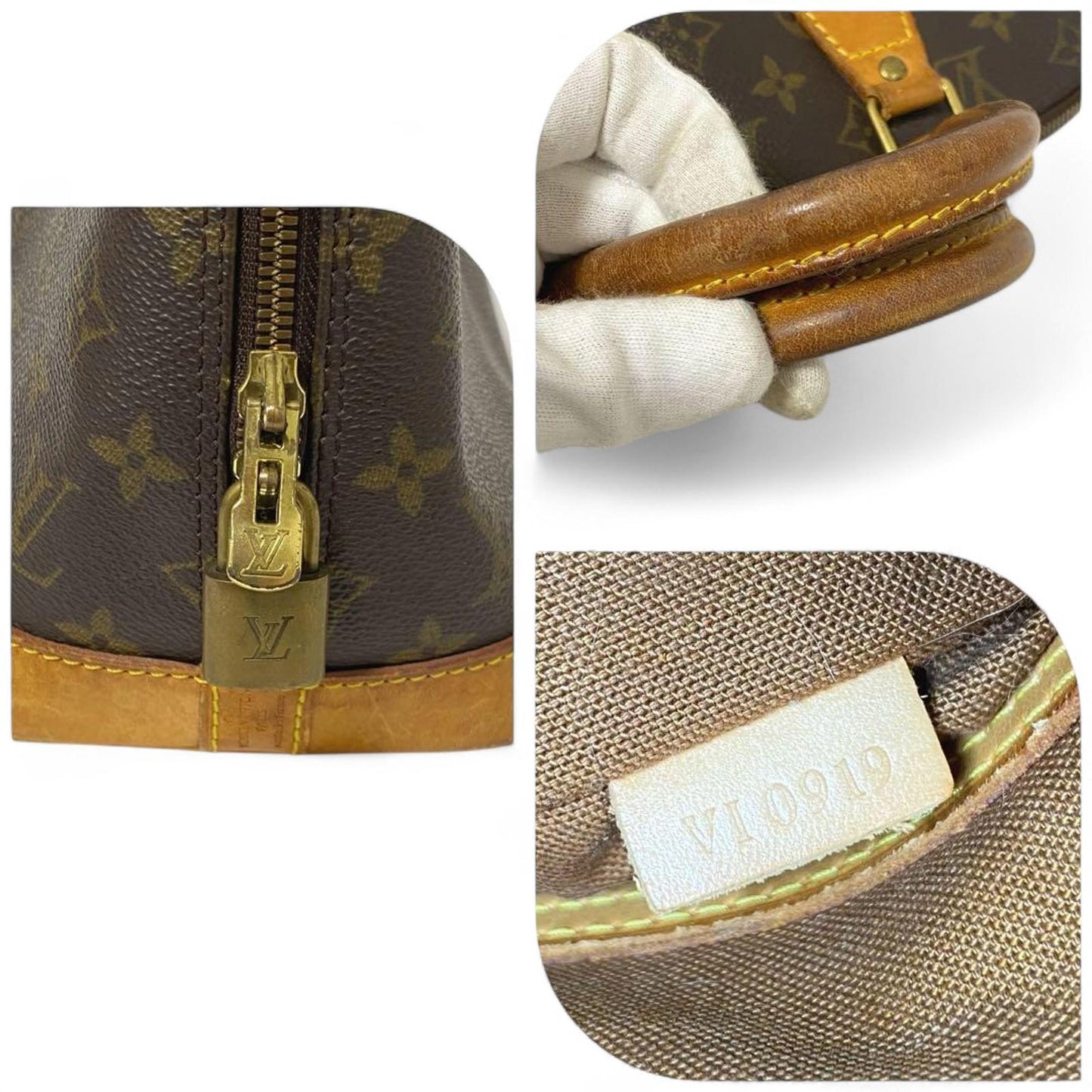 Louis Vuitton - Classic Monogram Alma PM Handbag