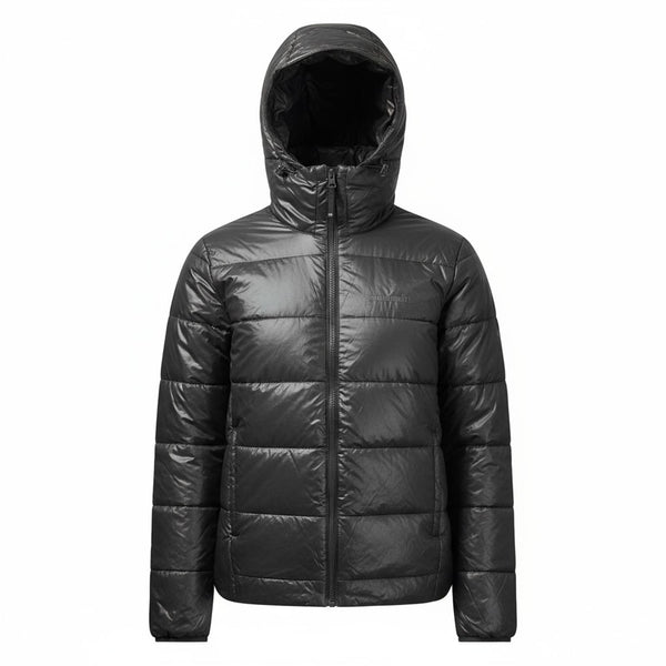 Montbell - Black Men's Hooded Puffer Jacket