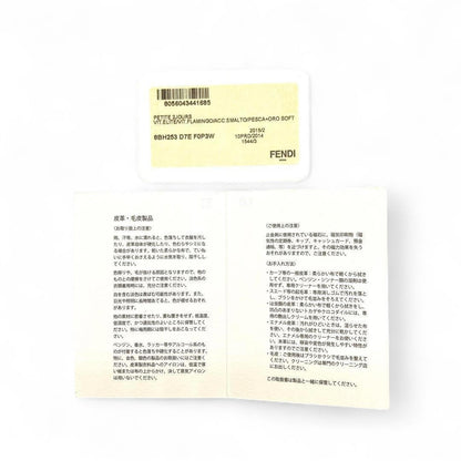 Fendi - Pink Leather Handbag Adjustable Strap