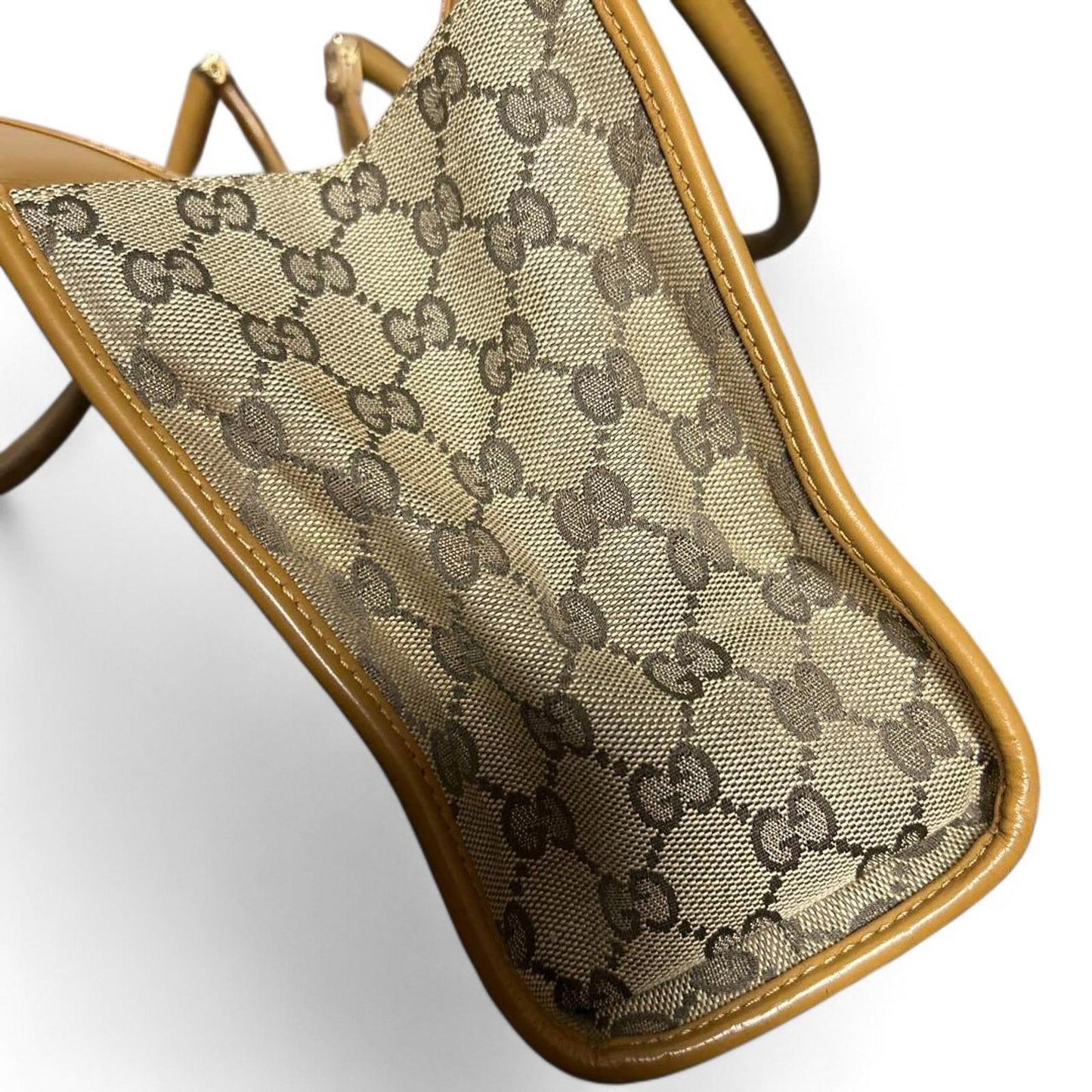 Gucci - Jackie Canvas Shoulder Bag