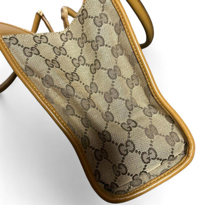 Gucci - Jackie Canvas Shoulder Bag