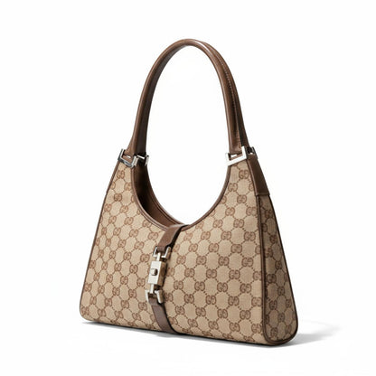 Gucci - Brown GG Canvas Shoulder Bag