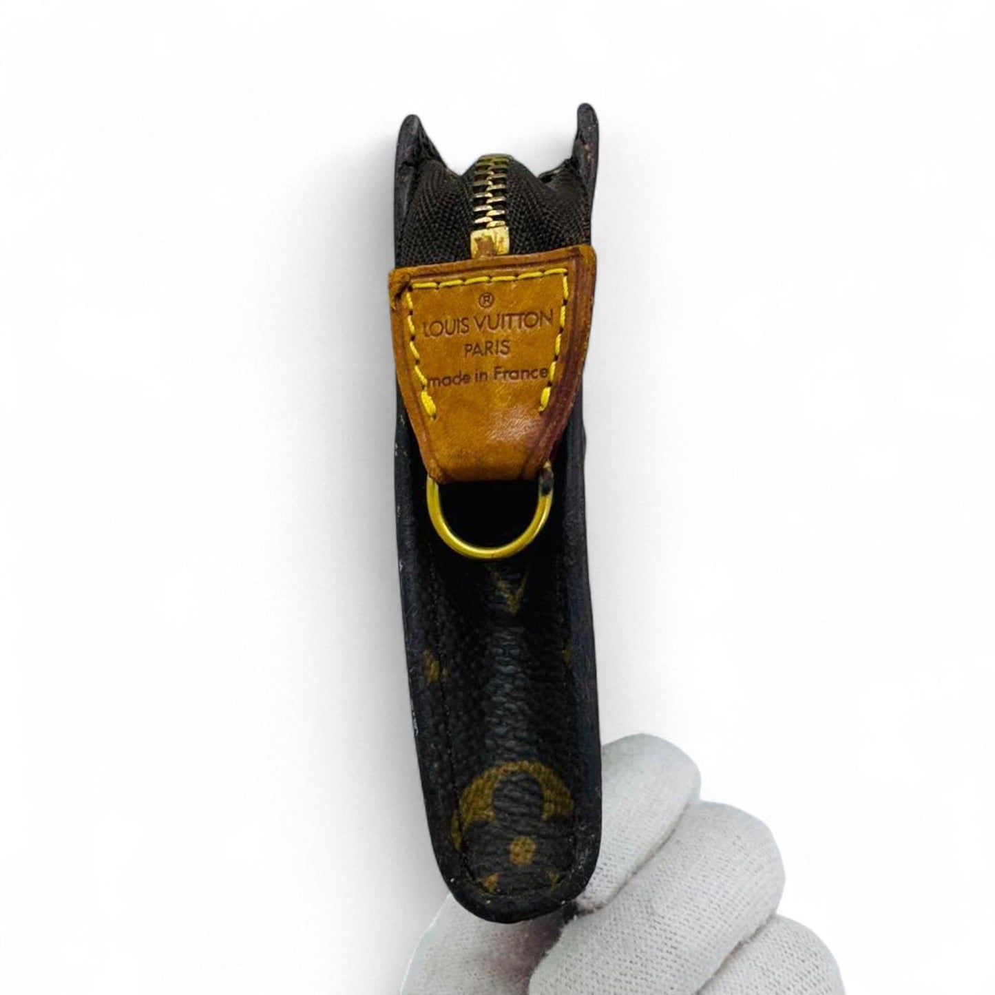 Louis Vuitton - Monogram Canvas Wristlet Clutch