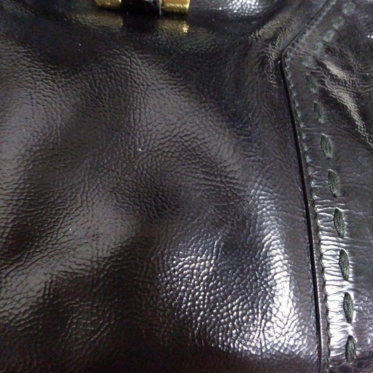 Saint Laurent - Black Leather Satchel Bag