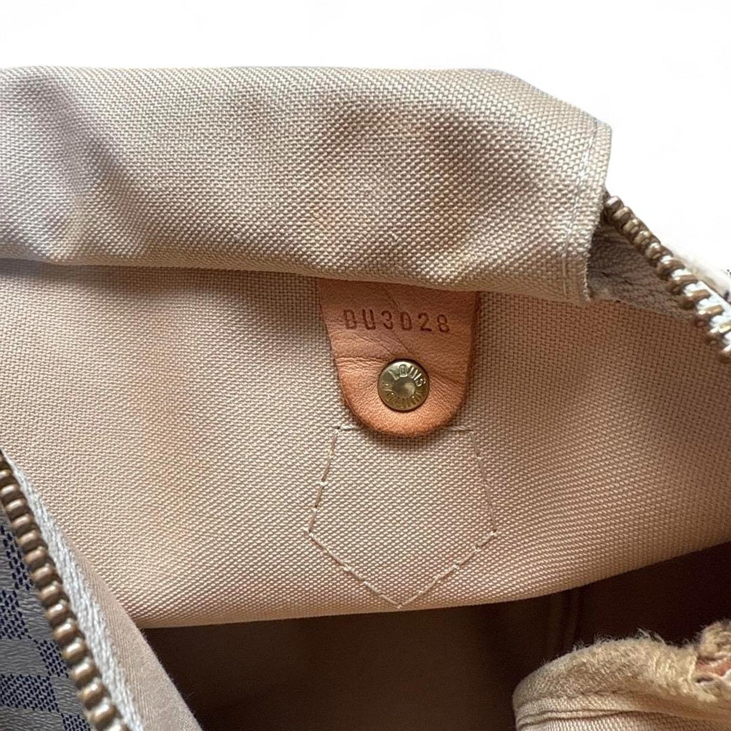 Louis Vuitton - Damier Azur Speedy 30 Satchel Bag