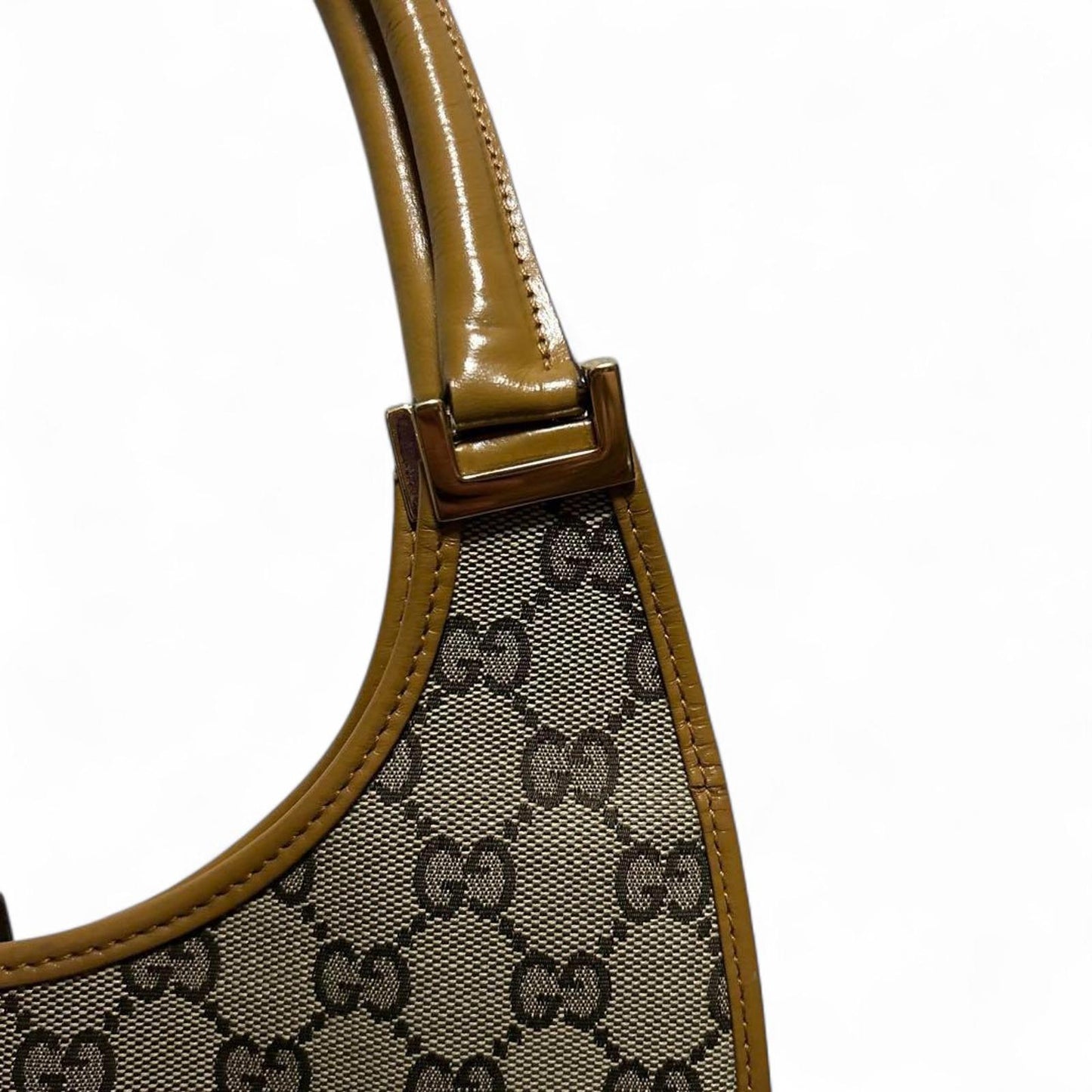 Gucci - Jackie Canvas Shoulder Bag