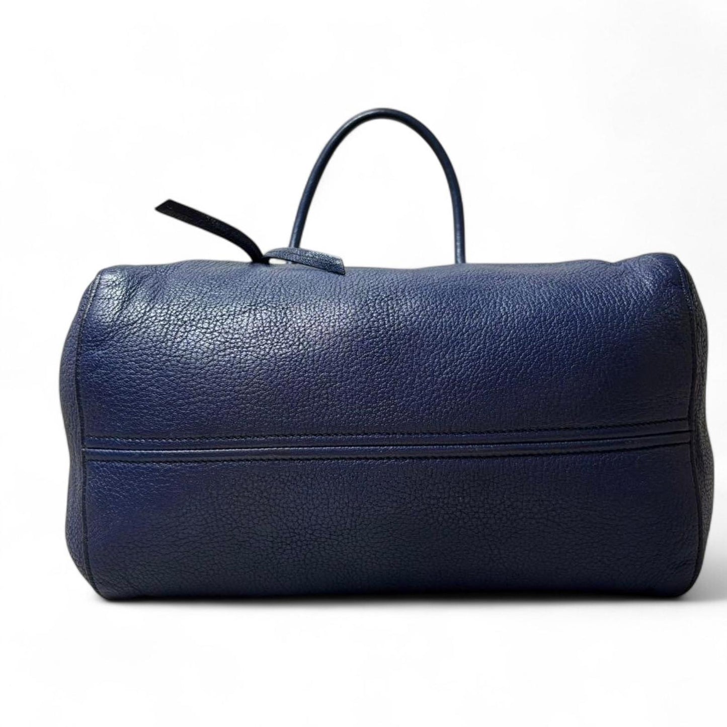 Miu Miu - Navy Leather Tote Handbag