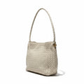 Bottega Veneta - Intrecciato Woven Leather Shoulder Bag in B