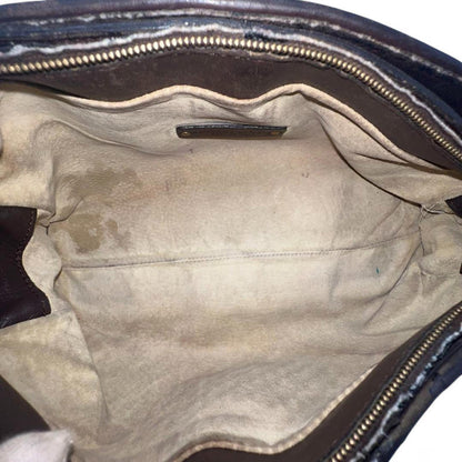 Bottega Veneta - Black Woven Leather Shoulder Bag