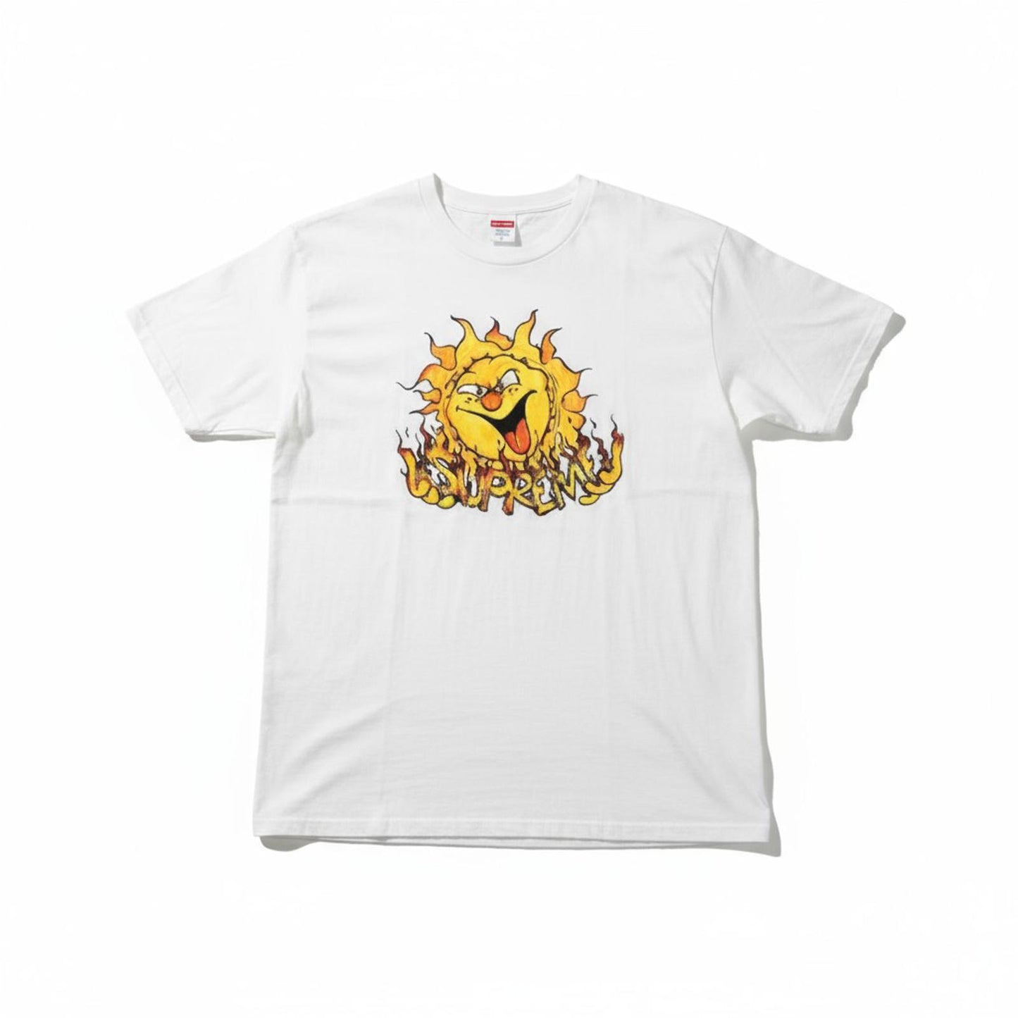 Supreme - L AW20 White Sun Logo Shirt