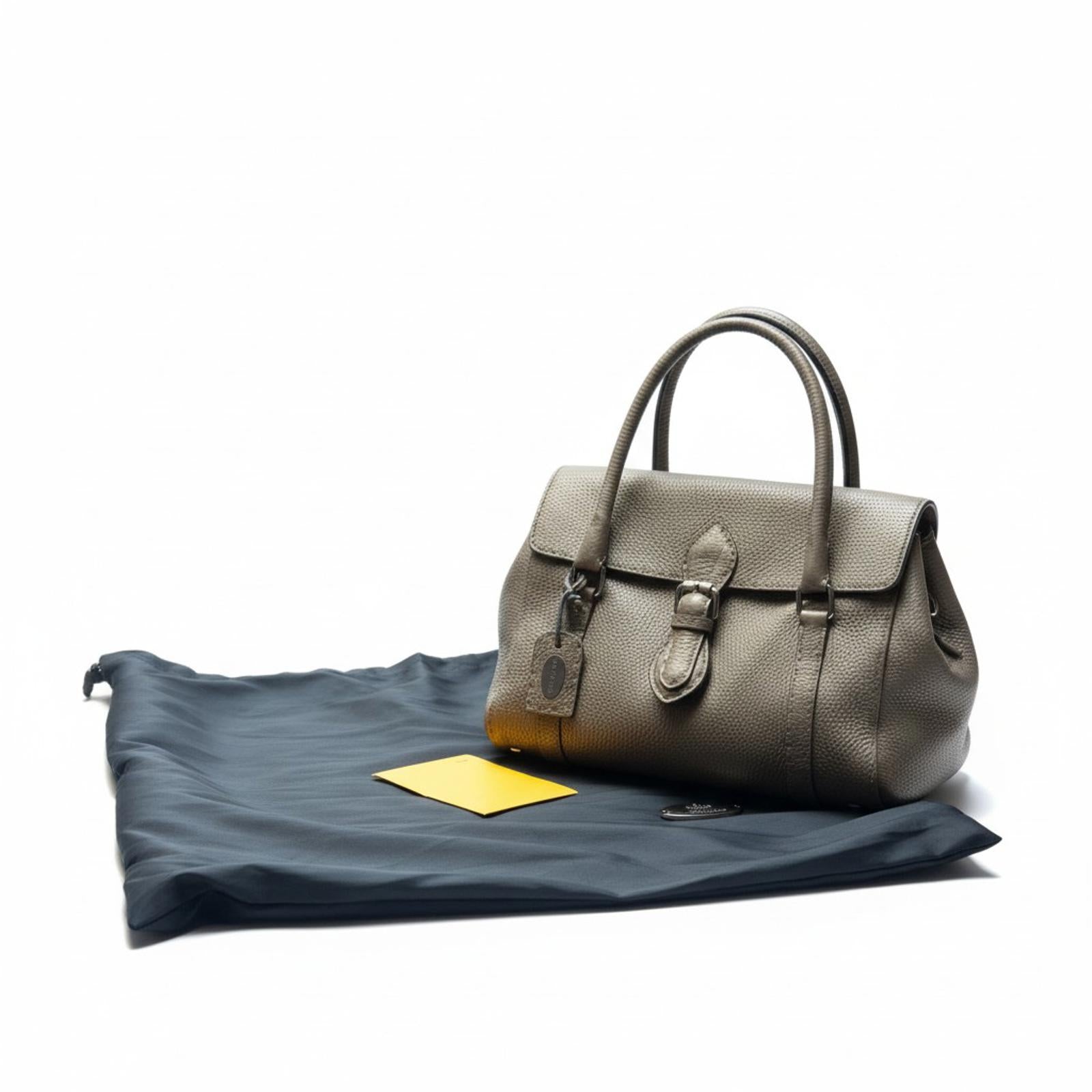 Fendi - Metallic Selleria Leather Handbag