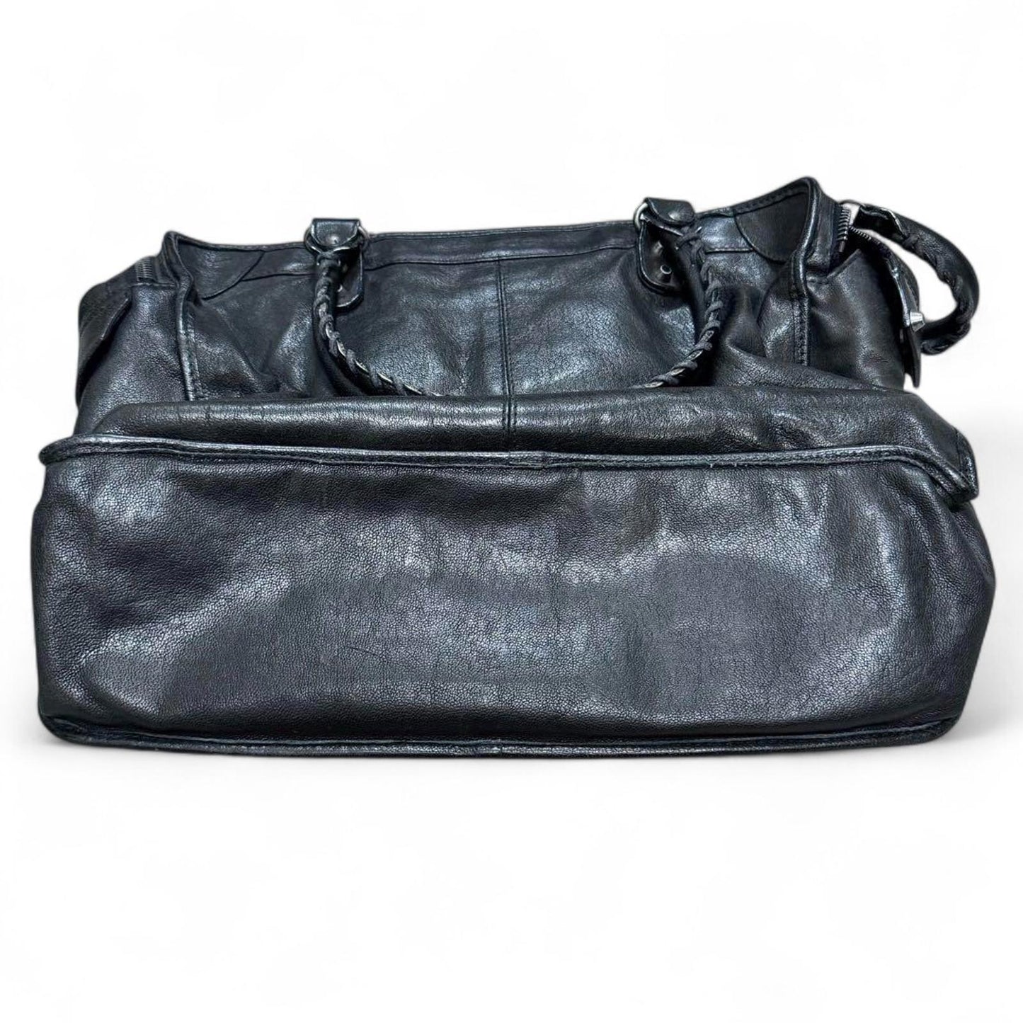 Balenciaga - Black Leather Handbag
