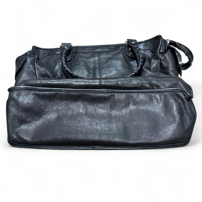 Balenciaga - Black Leather Handbag