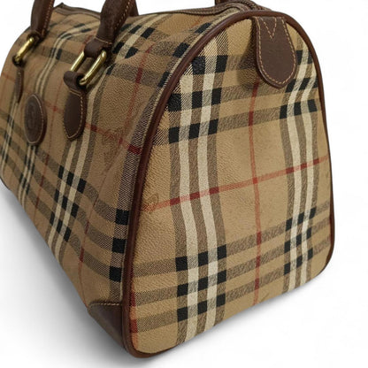 Burberry - Vintage Nova Check Boston Bag