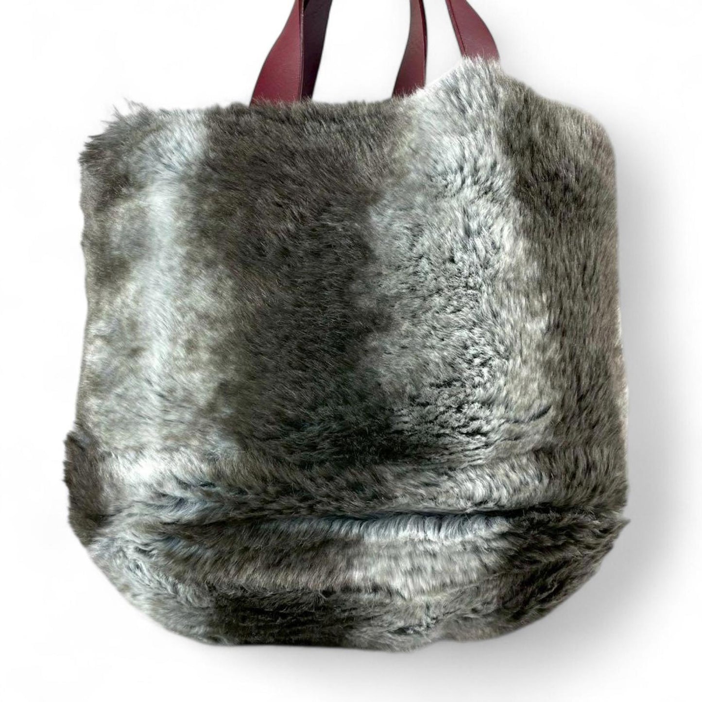 Vivienne Westwood - Faux Fur Tote Bag with Gold Charm