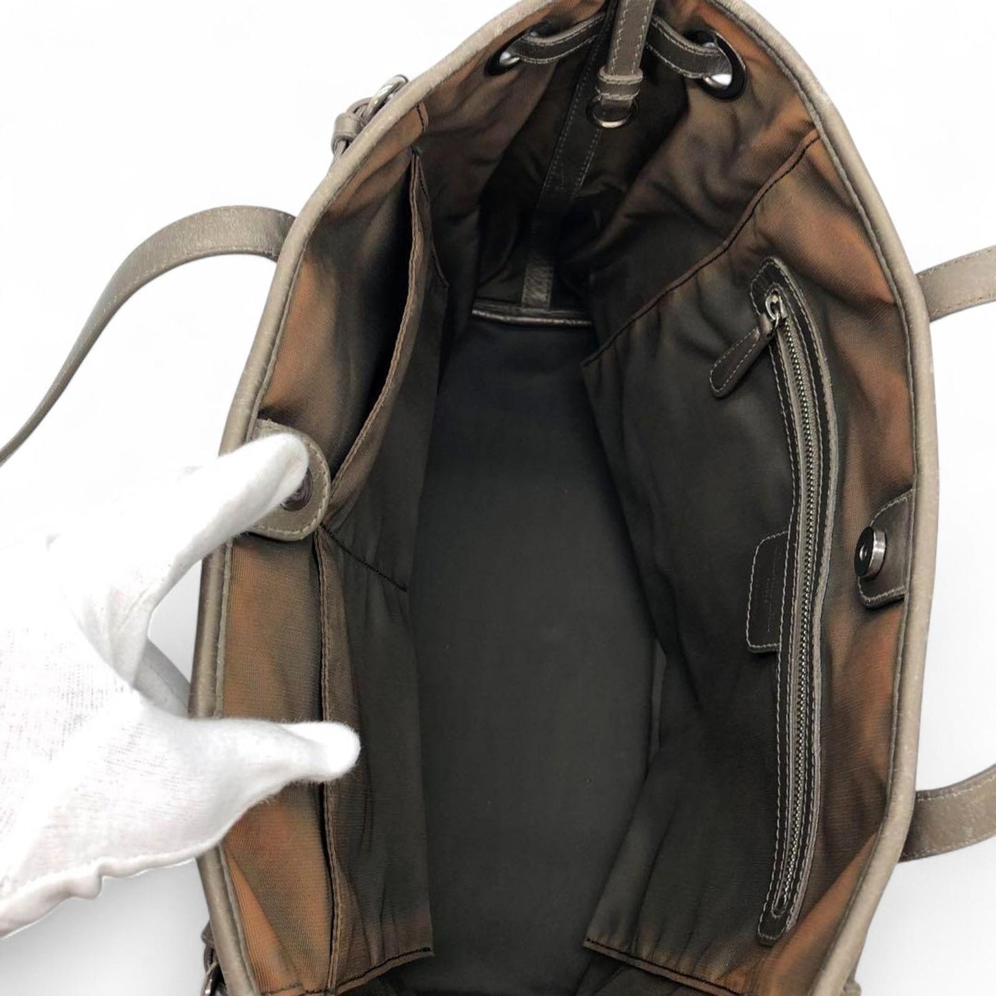 Christian Dior - Black Quilted Leather Tote Bag