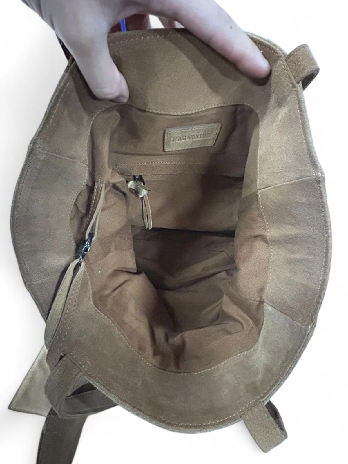 Zadig & Voltaire - Brown Suede Fringe Tote Bag