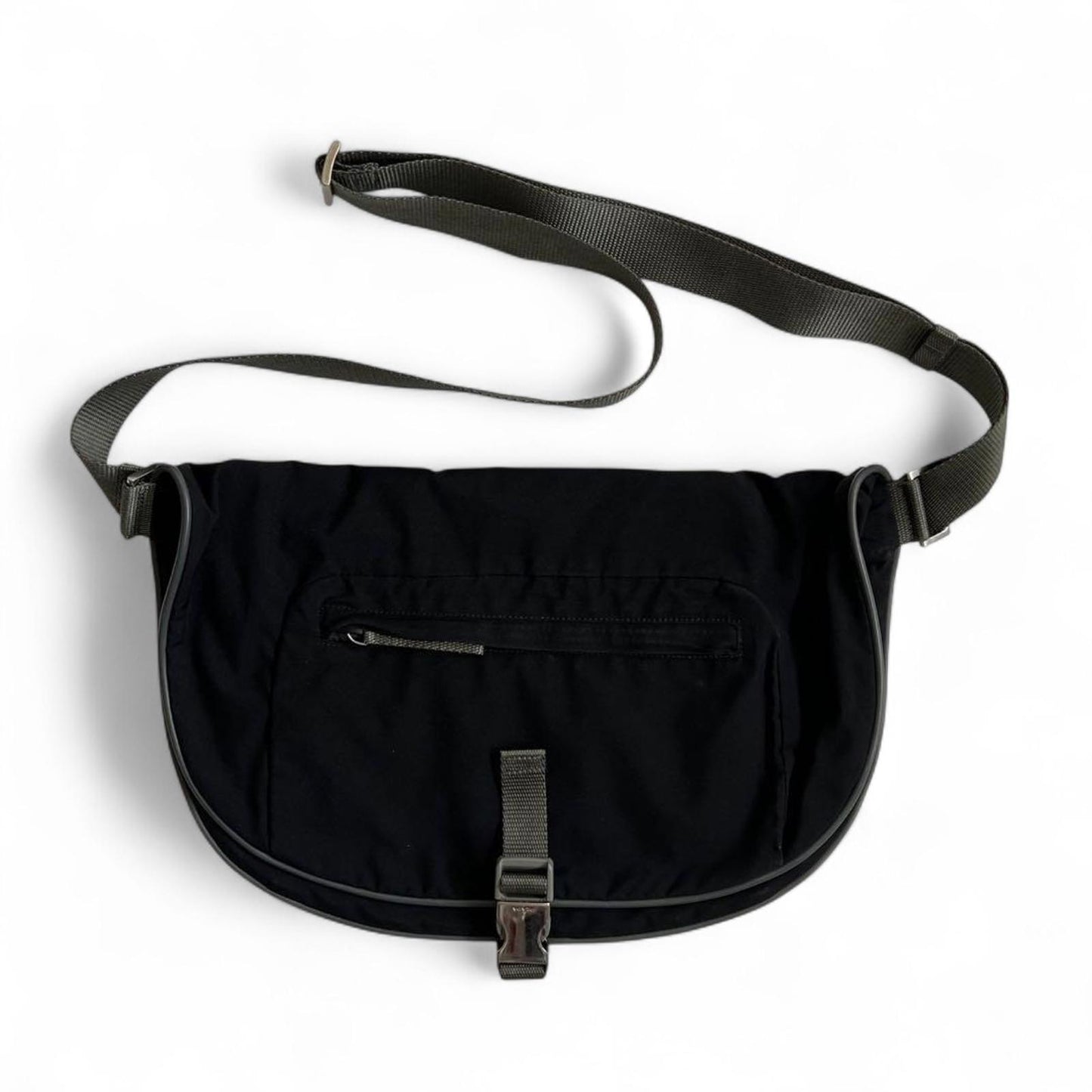 Prada Sport - Black Nylon Shoulder Bag Linea Rossa