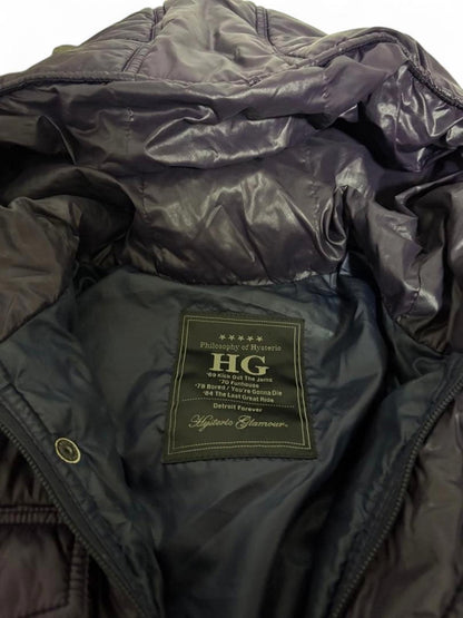 Hysteric Glamour - Purple Puffer Winter Jacket