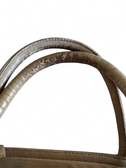 Prada - Beige Leather Tote Bag