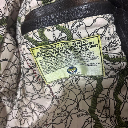 Avirex - U.S. Navy G-1 Leather Flight Jacket with Military P